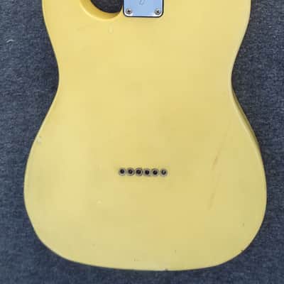 Fender Telecaster 1978 Olympic White to Creme Maple Fingerboard image 9