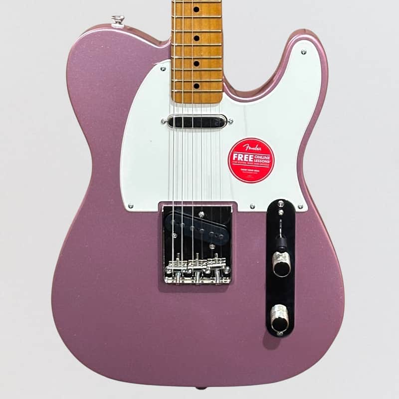 Fender Squier FSR Classic Vibe 50's Telecaster Electric Guitar - Burgundy Mist image 1