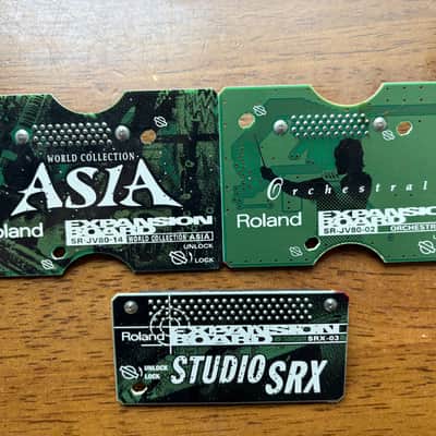 Roland SRX-03 Studio / SR-JV80-14 / SR-JV80-02