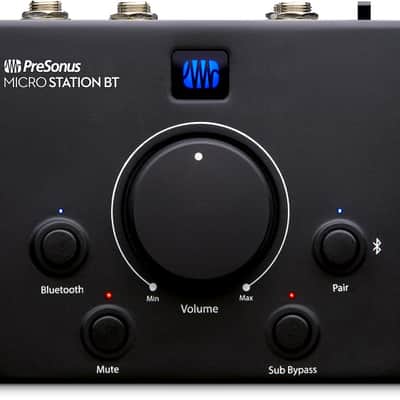 Presonus MicroStation BT 2.1 Monitor Control w/Bluetooth Connectivity image 1