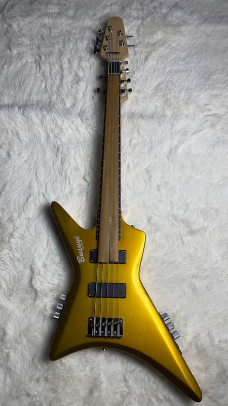 7 String Guitar/ 5 String Bass Busuyi Double- Sided Guitar image 1