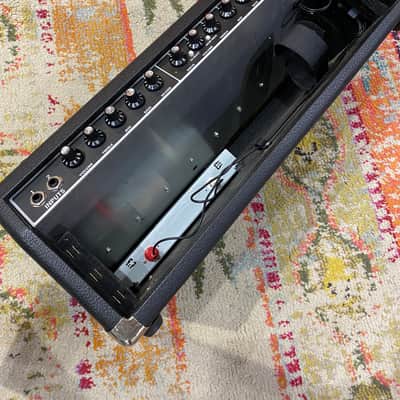 Fender Stage 100watt Solid State Amplifier Head Black/Silver image 5