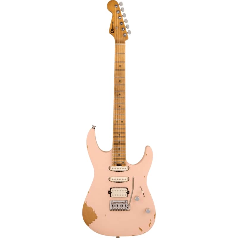 Charvel Pro-Mod Signature Rick Graham DK24 - Worn Shell Pink image 1