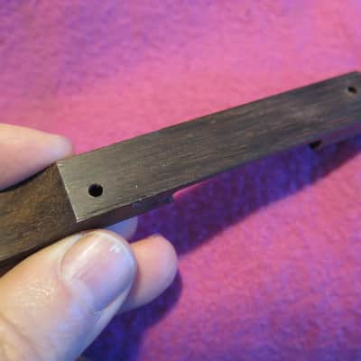 NOS Gibson rosewood bridge assembly base + wheels for L5 Super 400 byrdland 137 L4 archtop ces abr1 image 14