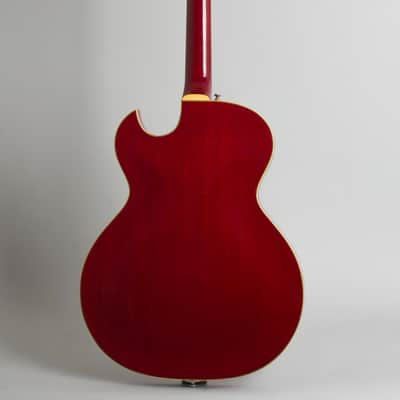 Guild Starfire III Thinline Hollow Body Electric Guitar (1966), ser. #EK-1349, original black hard shell case. image 2