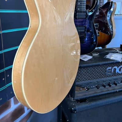 Epiphone Sheraton Natural 1996 Semi-Hollow Electric Guitar image 14