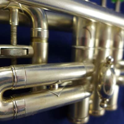 1932 Conn 8A  Slender model in silver plate:  quite rare! image 6