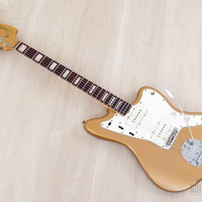 1967 Fender Jazzmaster Vintage Offset Guitar Firemist Gold w/ Case image 12