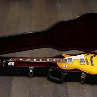 2006 Gibson Custom Shop 1960 Historic Reissue Les Paul Standard Electric Guitar Lemonburst + COA OHSC image 22