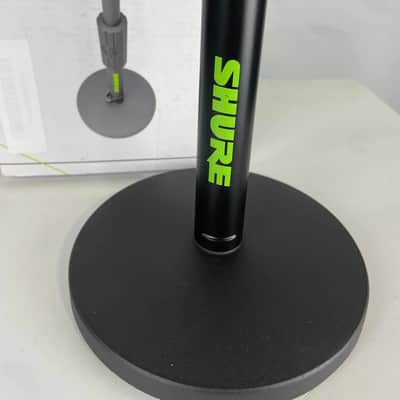 Shure by Gator SH-DESKTOP1 Round Base Desktop Microphone Stand, Black image 2