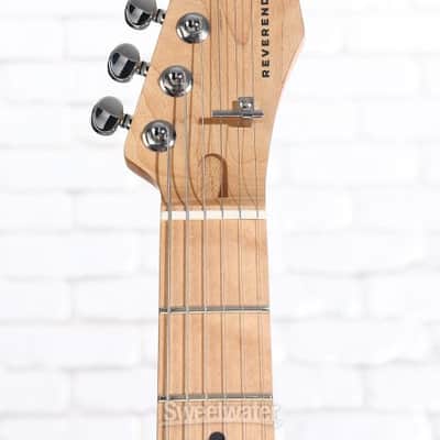 Reverend Charger H90 Wilkinson Electric Guitar - Metal Cherry with Maple Fingerboard (CharH90WMCd1) image 7