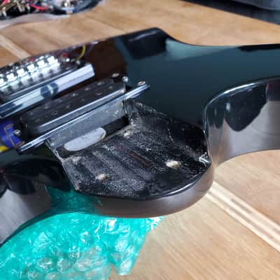 Ibanez RG120 Loaded Body || Infinity INF3 INF4 pickups || RG 2009 Black image 8
