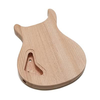 Solo PRK-1 DIY Electric Guitar Kit With Carved Body &amp; Flame Maple Top image 4