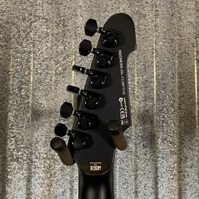 ESP LTD Phoenix Black Metal Guitar LPHOENIXBKMBLKS #3142 USED image 6