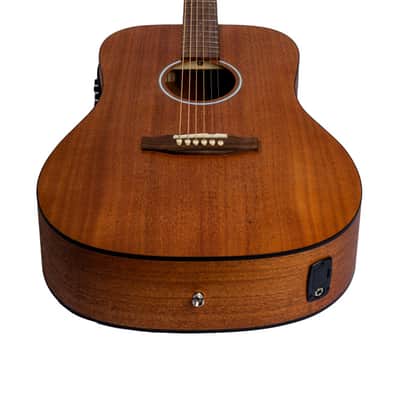Bamboo GA-41-MAHOGANY-Q Dreadnaught Mahogany Top Mahogany Harmony 6-String Acoustic-Electric Guitar image 4