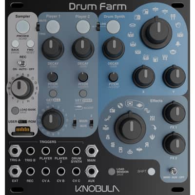 Knobula Drum Farm - Drum Modular Synthesizer image 1
