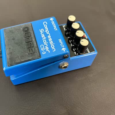 Boss CS-3 Compression Sustainer 1997 - Present - Blue Electric Guitar Effects FX Pedal image 3