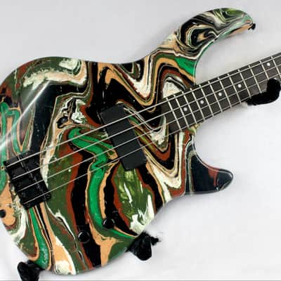 Custom Swirl Painted Dean Edge 09 Bass Guitar image 6