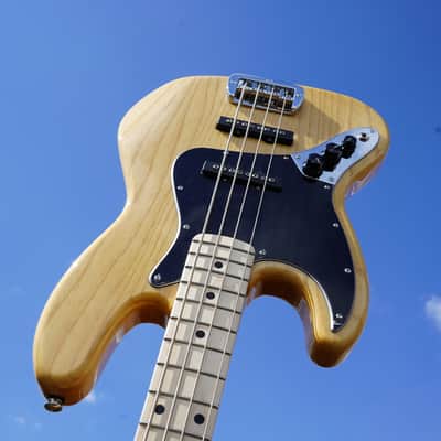 G&L USA Fullerton Deluxe JB MFD Vintage Natural/Maple Neck Left Handed 4-String Electric Bass Guitar w/ Gig Bag (2025) image 1