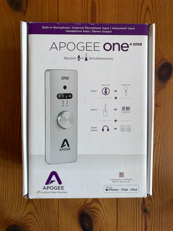 Apogee ONE for iPad & Mac (2nd Generation / MKII) complete with OVP image 1