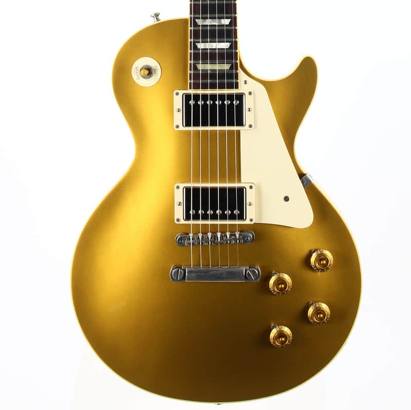 2009 Gibson Custom Shop Historic 1957 Reissue Les Paul Gold Top KORINA BODY image 1