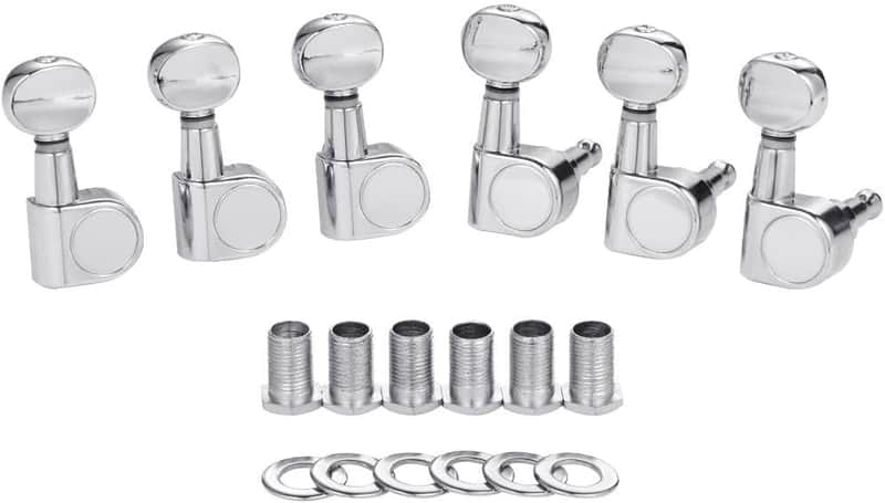 Guitar 2 Pin Tuners Tuning Keys Pegs Dual Pin Tuning Machine Heads image 1