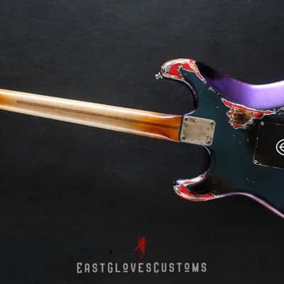 Fender Stratocaster Contemporary E Series Floyd Rose System1 Flip Flop Finish Heavy Aged Relic Rare image 20