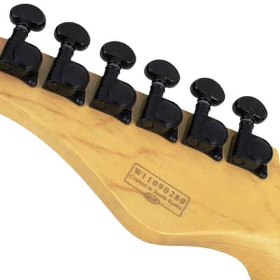 Schecter PT Electric Guitar. Gloss Black (BLK) image 9