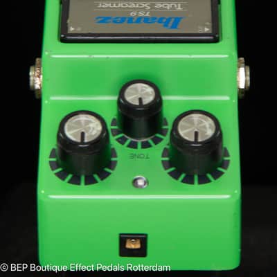 Ibanez TS-9 Tube Screamer early 90's s/n 208365 with TA45558P op amp made in Japan image 7