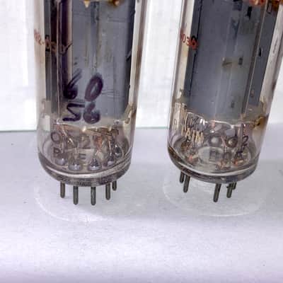 Mullard Blackburn 6BM8 ECL82 Tubes, Pair, Tested image 2