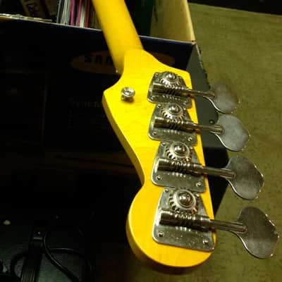 mix&match Sonic Blue Precision electric Bass guitar image 5