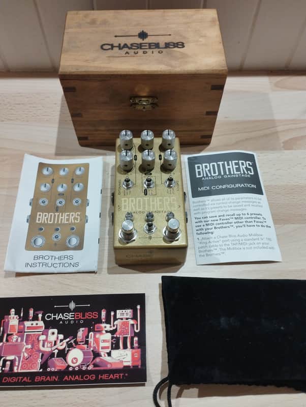 Chase Bliss Audio Brothers Analog Gain Stage 2017 - 2018 - Gold Bild 1