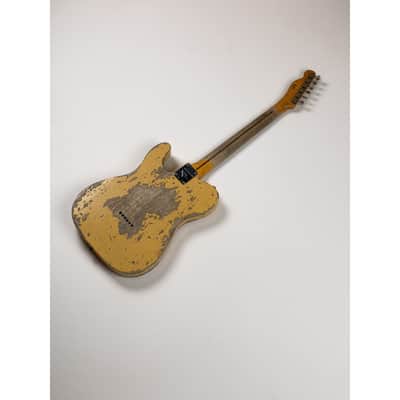 Fender CUSTOM SHOP LTD 53 TELE SUPER HEAVY RELIC - AGED NATURAL BLONDE 2024 - Super heavy relic Aged natural blonde image 6
