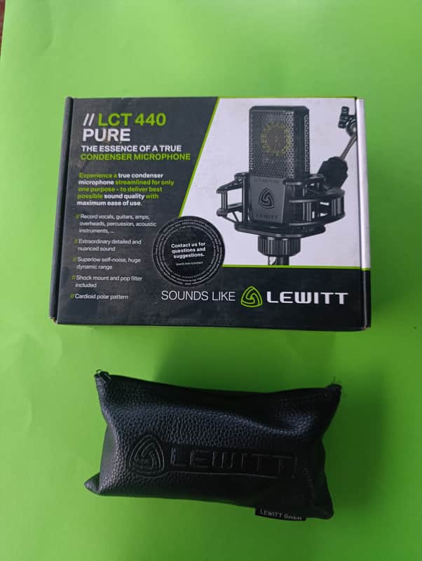 Lewitt LCT-440-PURE Large Diaphragm Cardioid Condenser Microphone
