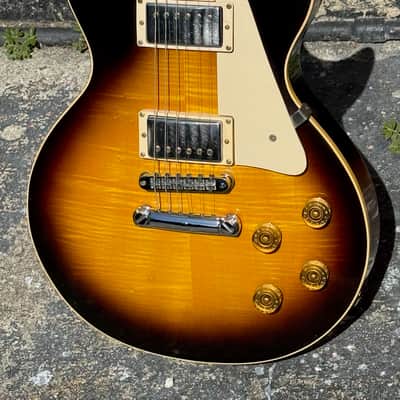Gibson Les Paul Std. 1979 - gorgeous Tobacco'bursted Flamey Maple Top & Tim Shaw pickups. image 1