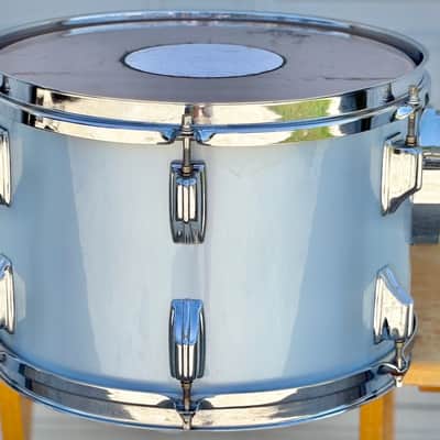 Vintage Rogers XP-8 Big R 13" Rack Tom Silver Mist Maple Shell for Drum Set image 5