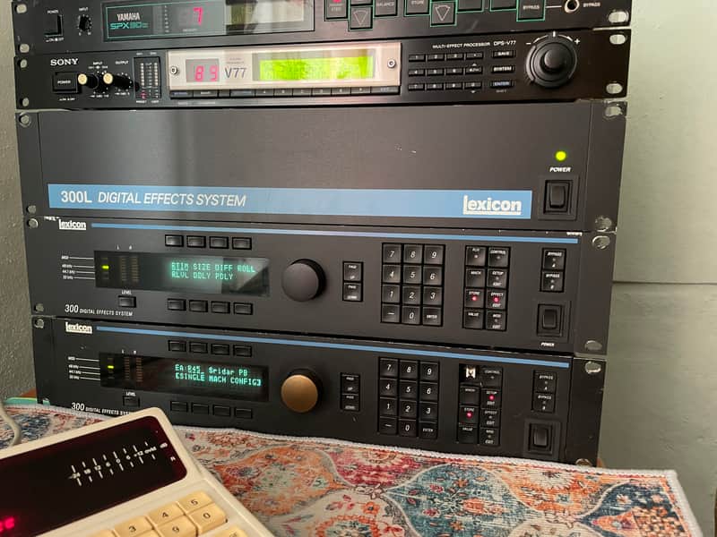 Lexicon 300 Digital Effects System 1990s - Black image 1