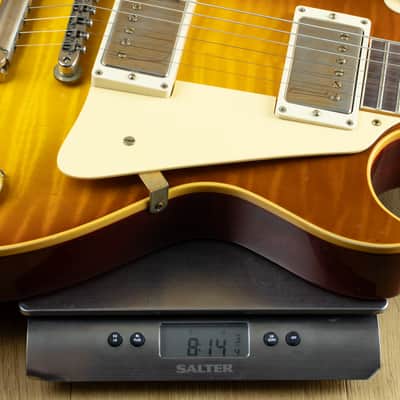Gibson Custom M2M Murphy Lab 59 Les Paul Standard Light Aged, Handpicked Top, Royal Tea Burst Top #34 94598 image 6