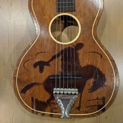 Kay Cowboy Parlor Acoustic 1940's Natural image 2