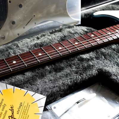 Fender American Standard Stratocaster 1989-Gunmetal Metallic Blue image 8