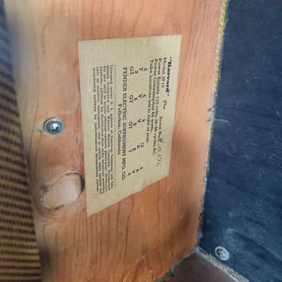Fender Harvard 5F10 1957 - Tweed image 25