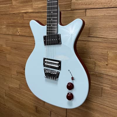 Danelectro Dan O Cool 12- string Semi Hollow Electric Guitar - Aqua- 2026 image 7