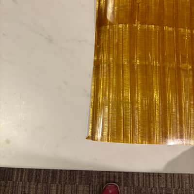14X14 Fibre Gold rare vintage MIJ Drum Wrap image 4