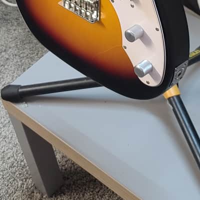 Telecaster Deluxe HH Lightly Aged Relic by AGA 2020s - Vintage Tobacco Sunburst image 4