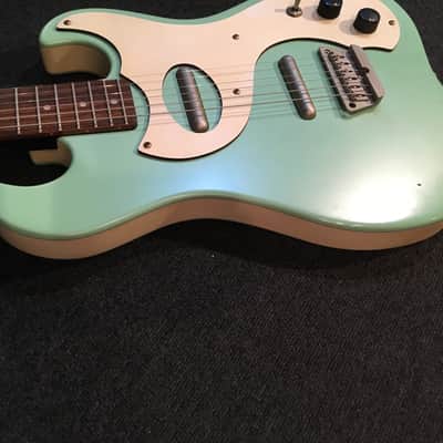 No.050426 DANELECTRO Double Cutaway Mint Green Very Good image 6