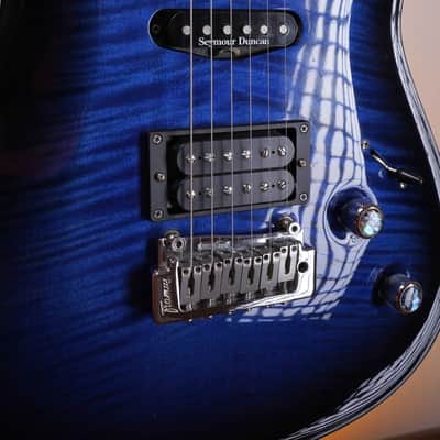 Framus Custom Shop Diablo Supreme X Order Masterbuilt HSH Blue Blackburst image 3