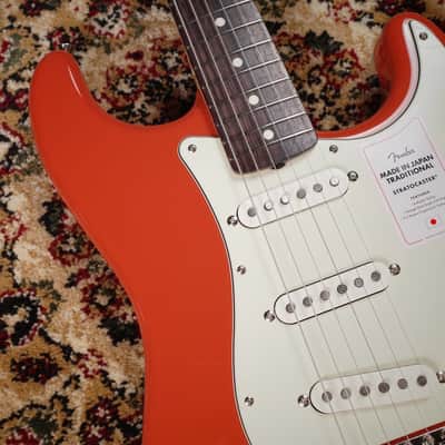 *NEW IN BOX* 2026 Fender Japan Traditional '60s Stratocaster Fiesta Red, MIJ JD26 image 4
