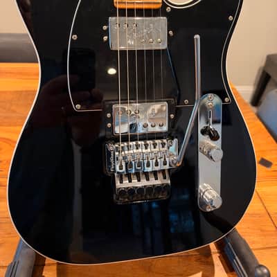 Fender American Ultra Luxe Telecaster Floyd Rose HH 2021 - 2024 - Mystic Black image 22
