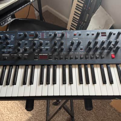 Dave Smith Instruments OB-6 49-Key 6-voice Polyphonic Synthesizer 2017 - Present - Black image 1