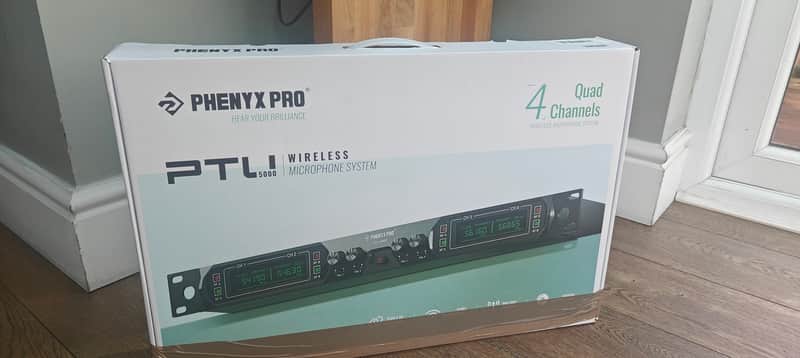 Phenyx Pro Wireless Microphone System PTU-5000-4H 2025 image 1